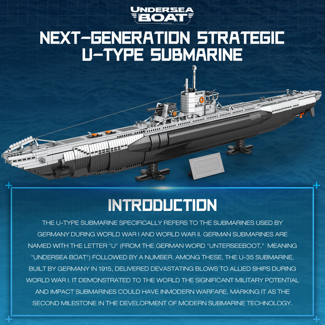 Image of product mocsage-u-boat-assembly