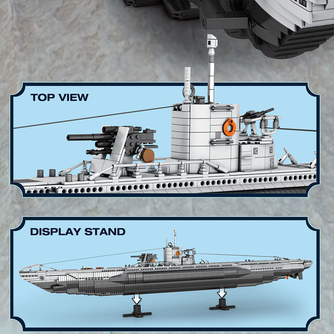 Image of product mocsage-u-boat-assembly