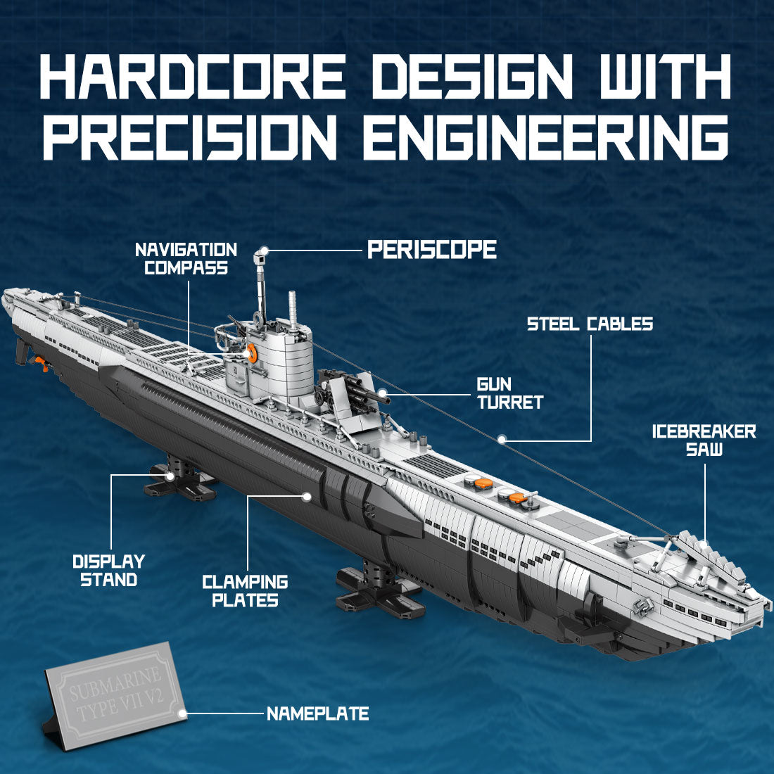 Image of product mocsage-u-boat-assembly