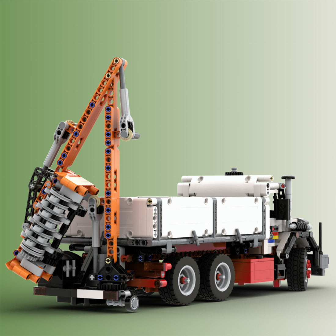 Image of product moc-156132-iveco-magirus-330-30-trilateral-tipper-boom-mower