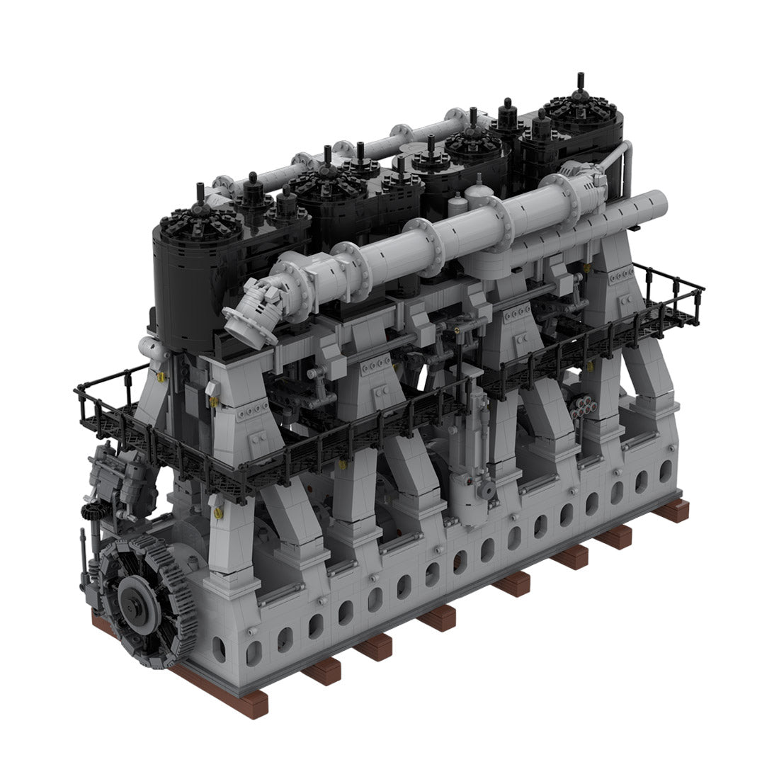 Image of Titanic Reciprocating Triple Expansion Steam Engine 6584Pcs - moc-157380-titanic-reciprocating-triple-expansion-steam-engine