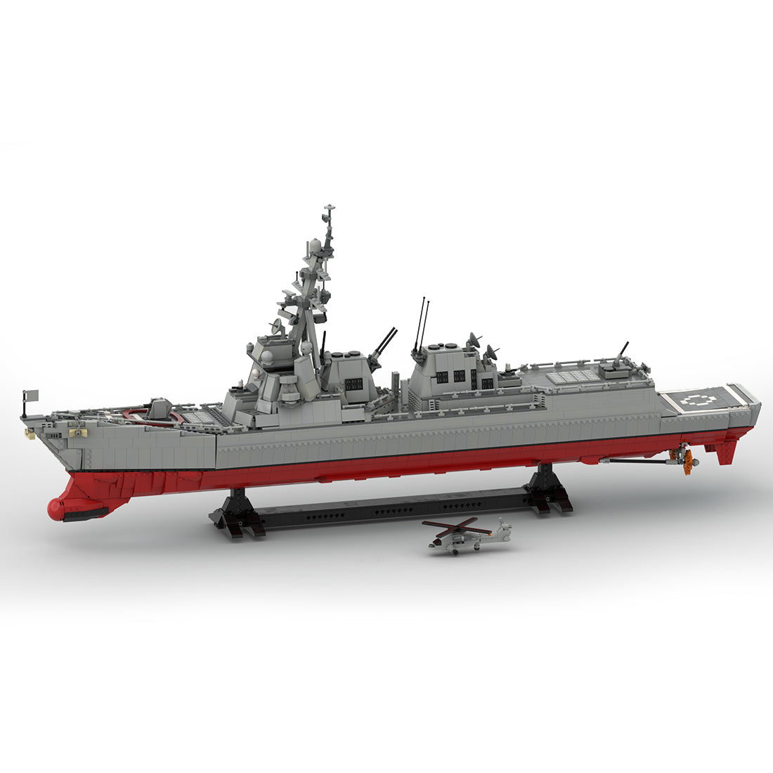 Image of Arleigh Burke Destroyer Class Iia 3513Pcs - moc-60001-arleigh-burke-destroyer-class-iia