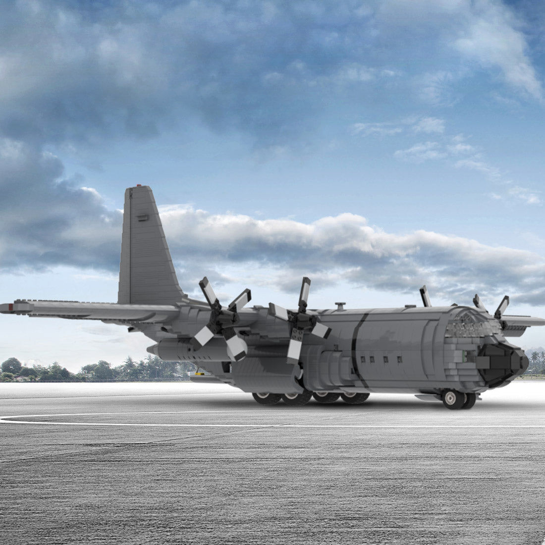 Image of product moc-67338-c-130-transport-aircraft