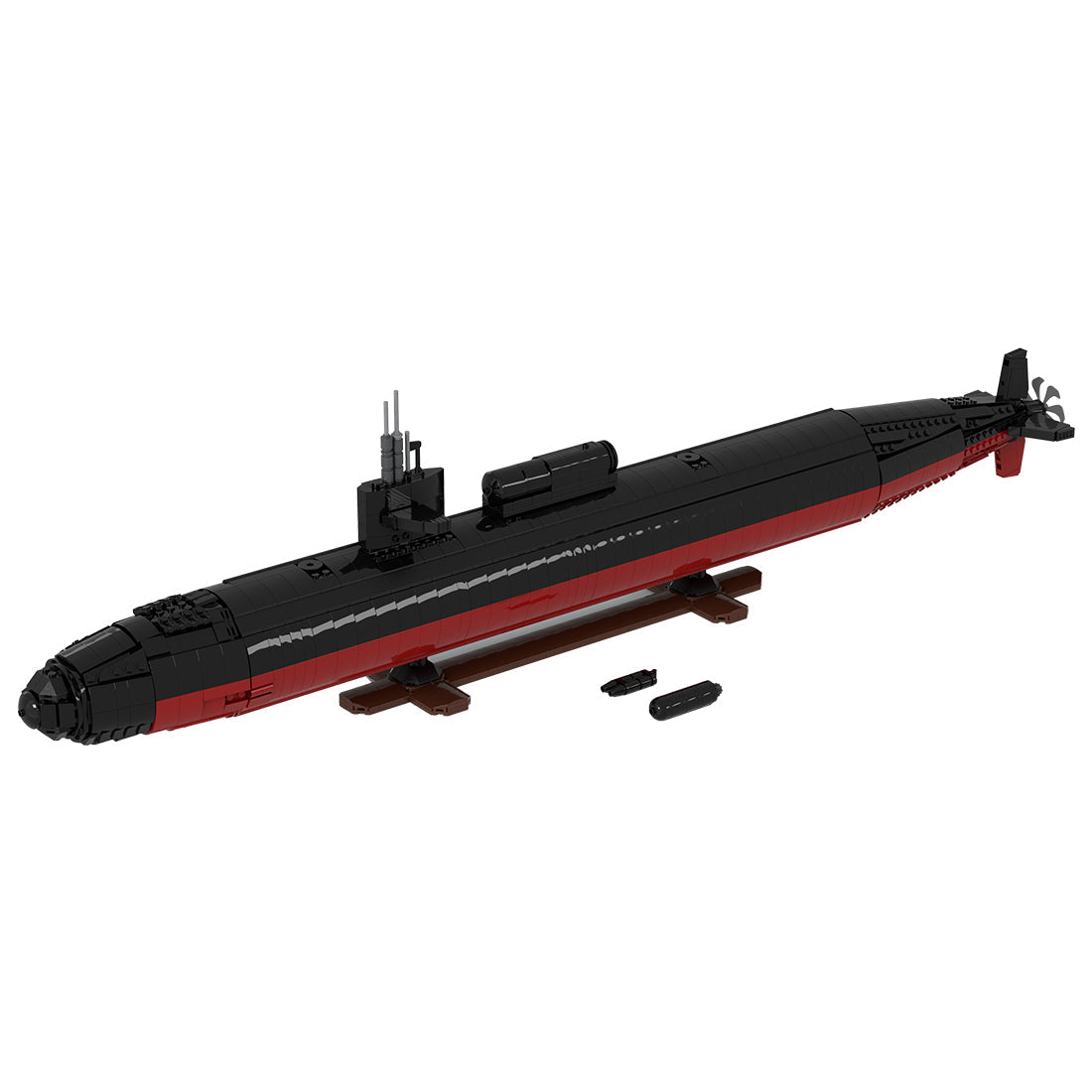 Image of Ucc Los Angeles-Class Submarine 3062Pcs - 1-125-ucc-los-angeles-class-submarine