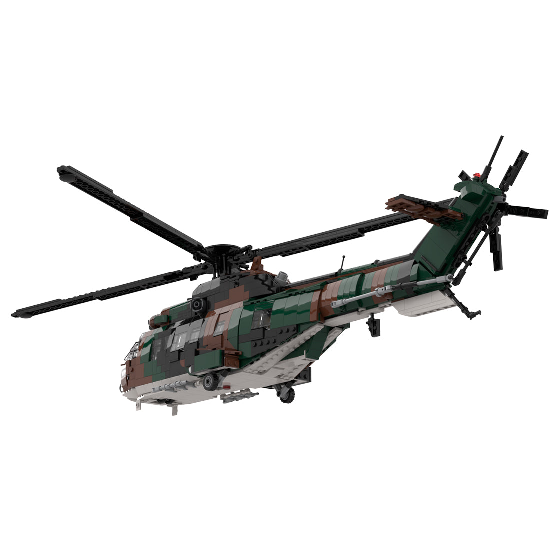 As 532 Military Helicopter 1768Pcs