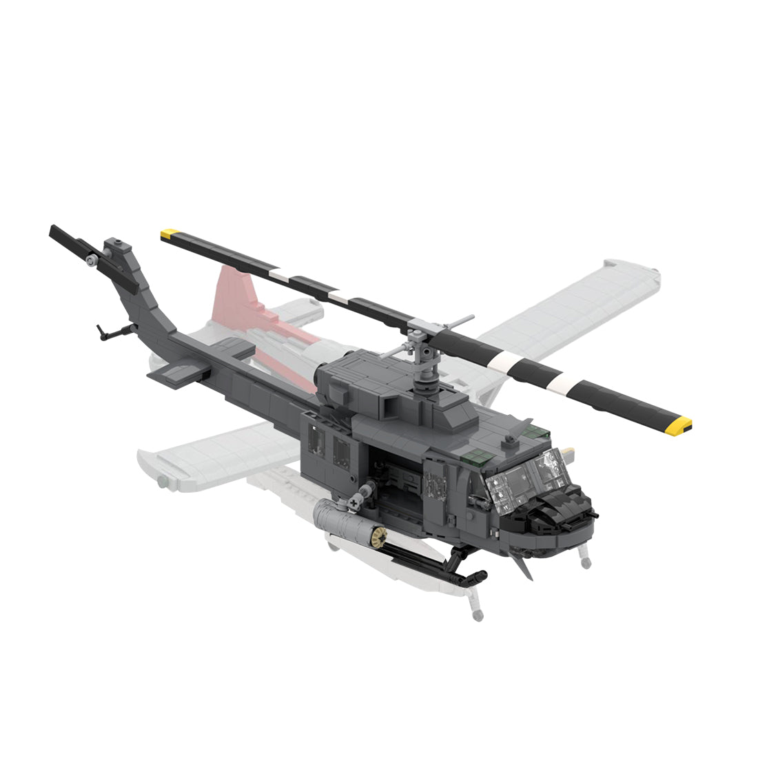 Image of Bell212 Helicopter 824Pcs - bell212-helicopter