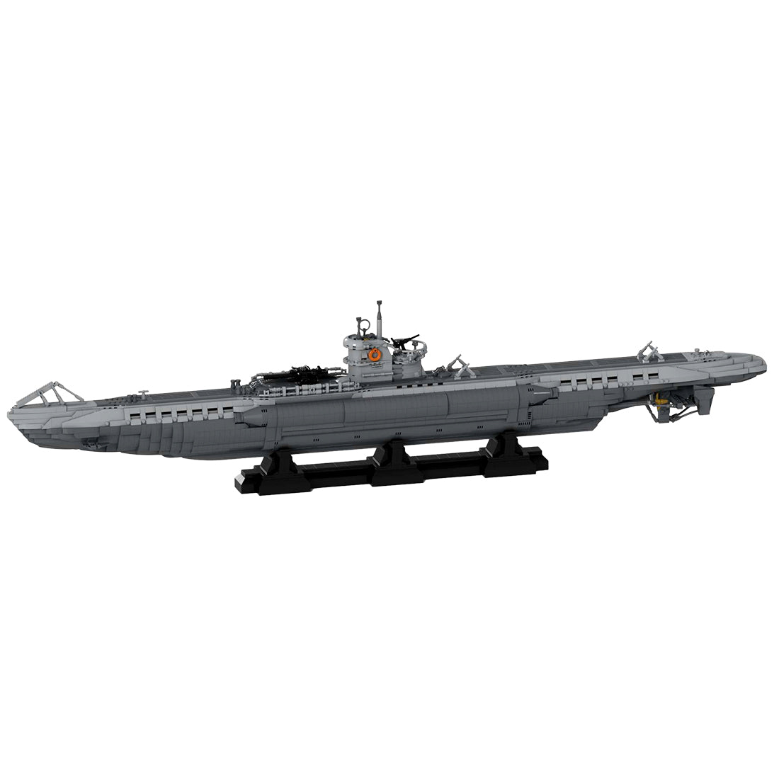 Image of U-Boat Type Viic Submarine 4562Pcs - moc-139272-u-boat-type-viic-submarine