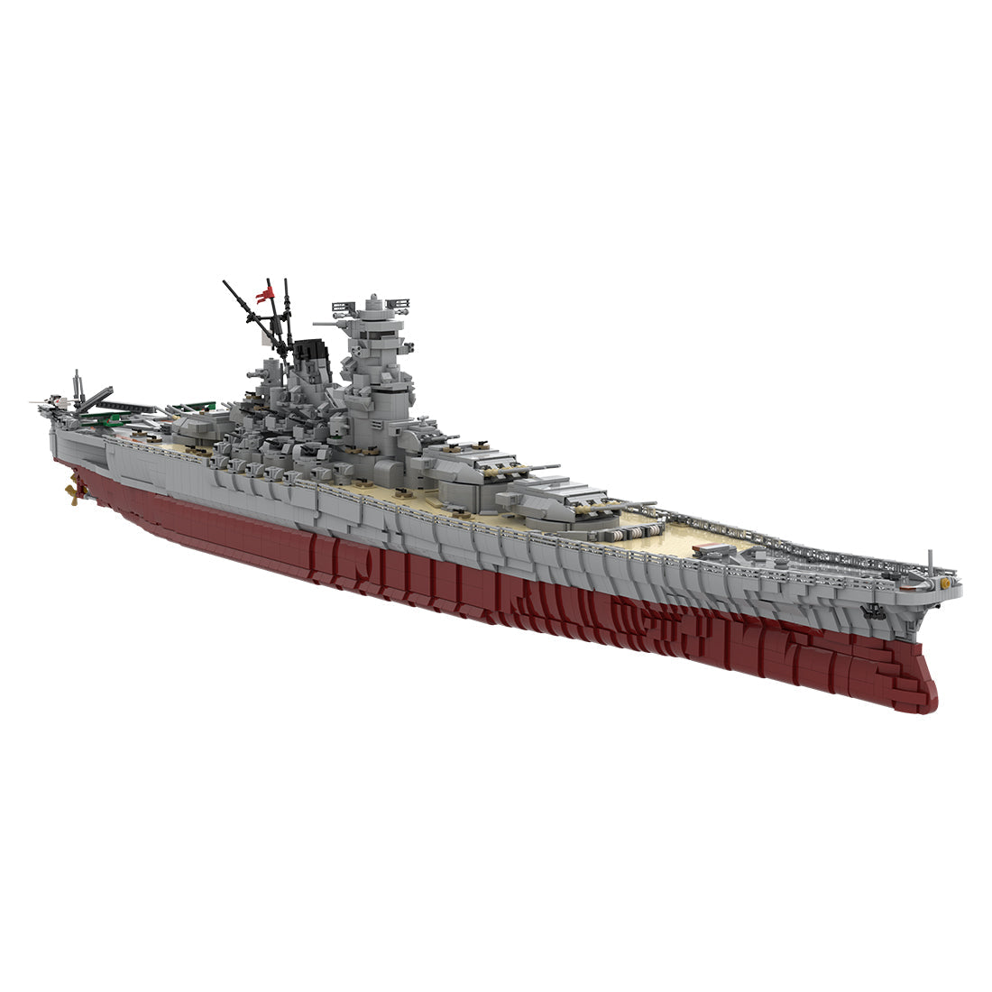 Image of Ww2 Ucs Ijn Yamato 8717Pcs - moc-37260-1-200-ww2-ucs-ijn-yamato