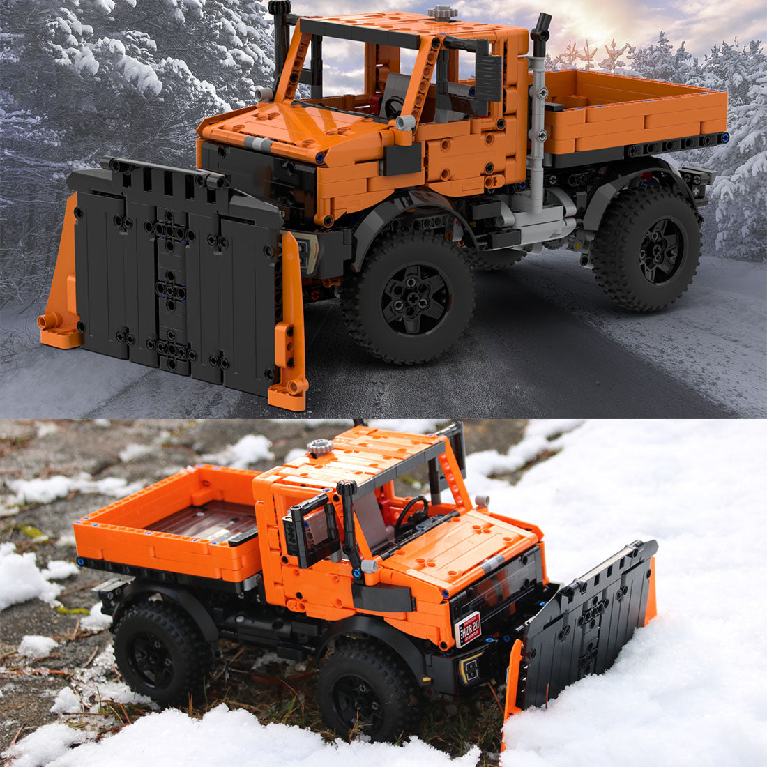 Image of product moc-92700-snowplow-truck