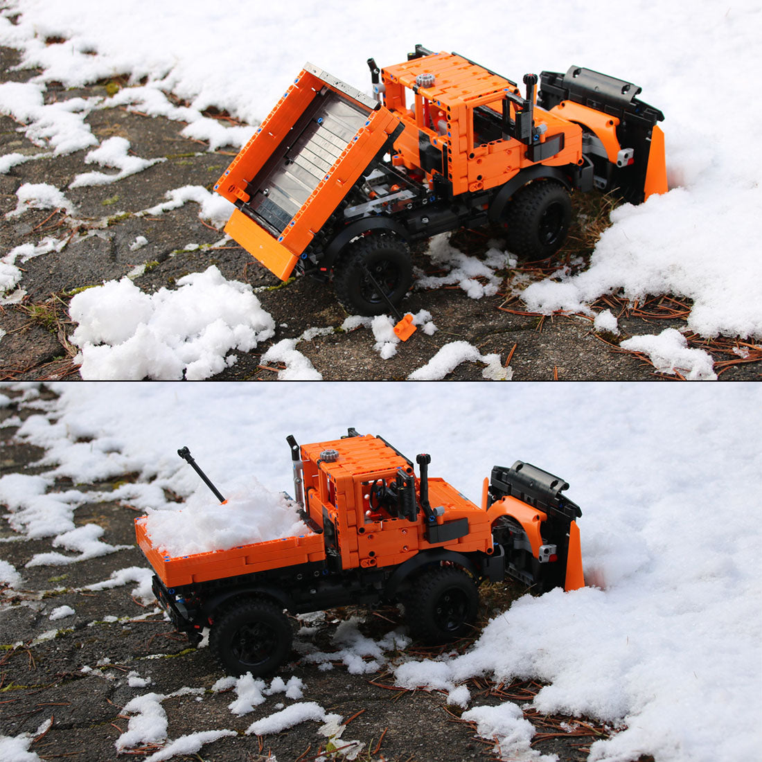 Image of product moc-92700-snowplow-truck