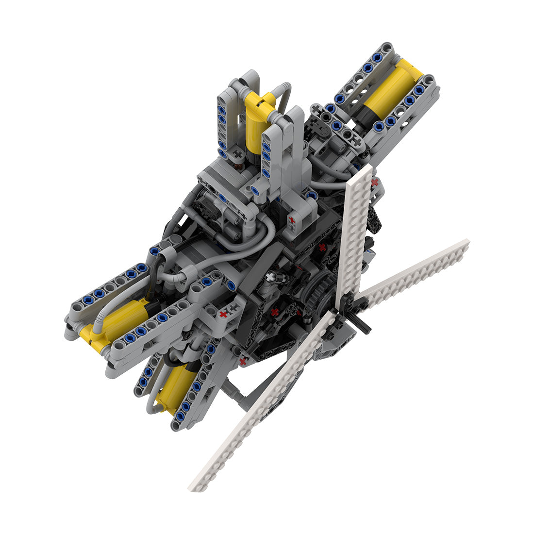 Image of product moc-39694-5-cylinder-pneumatic-star-engine