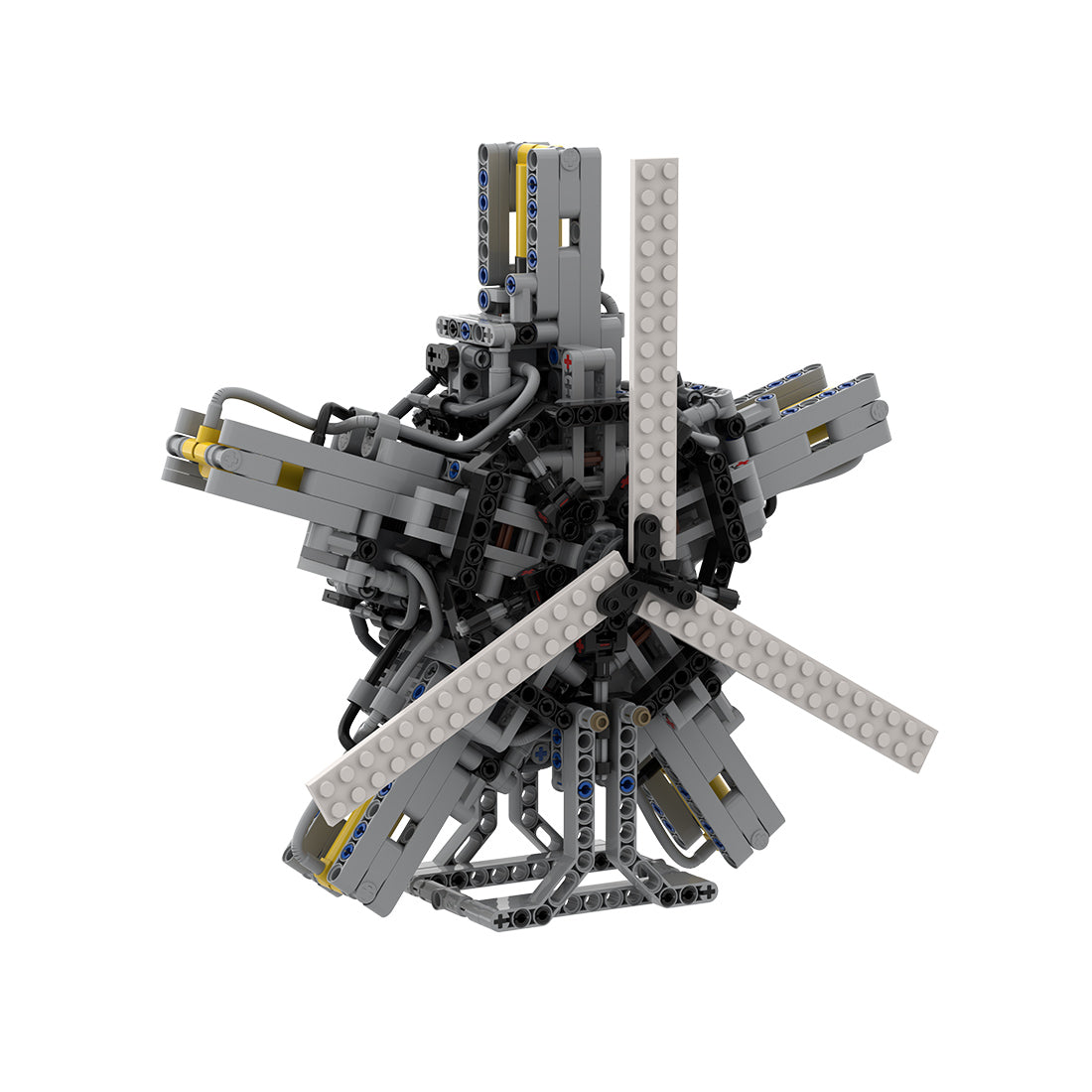 Image of product moc-39694-5-cylinder-pneumatic-star-engine