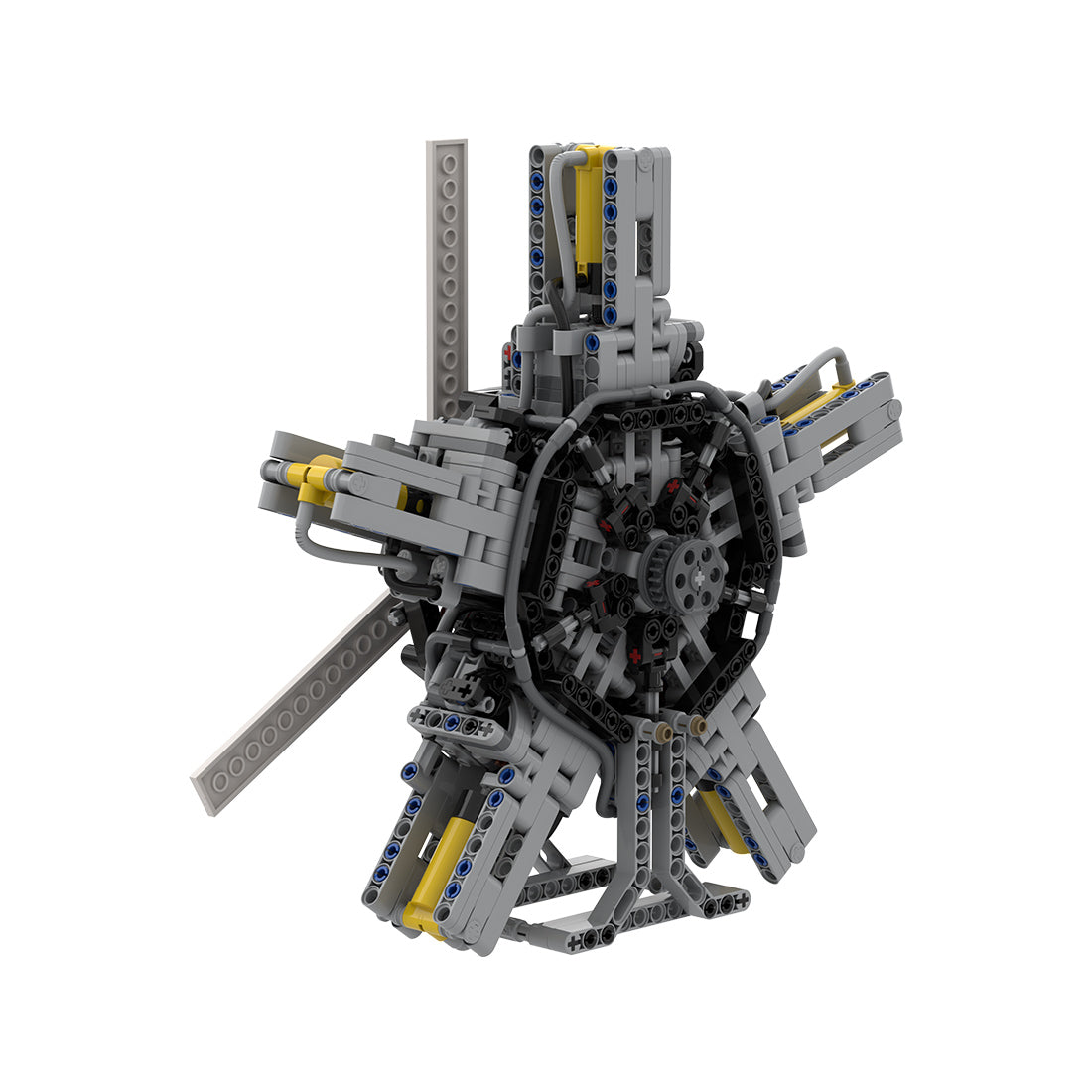 Image of product moc-39694-5-cylinder-pneumatic-star-engine