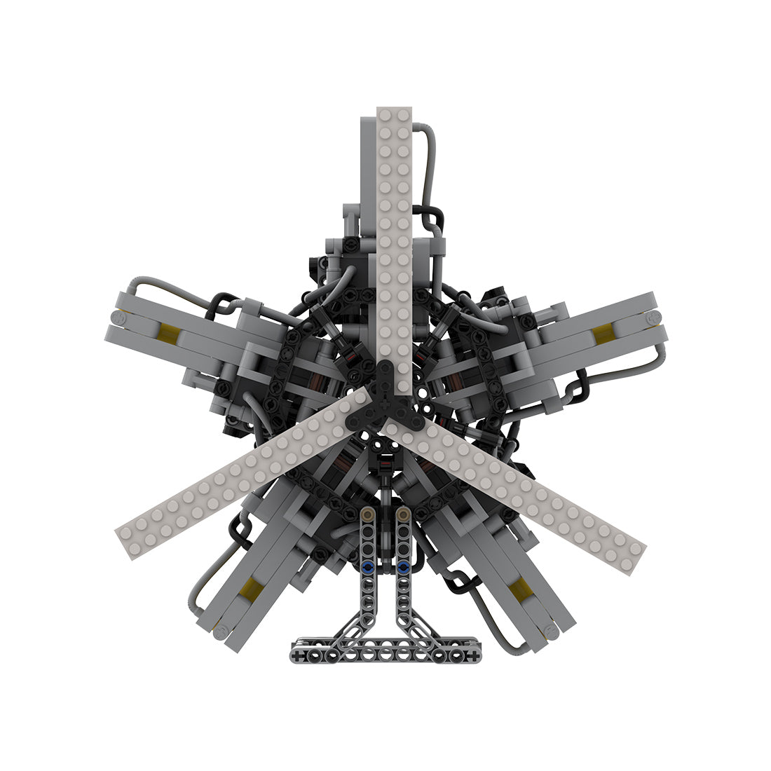 Image of product moc-39694-5-cylinder-pneumatic-star-engine