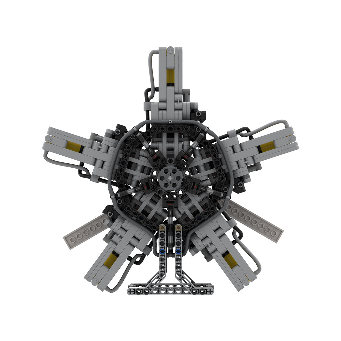 Image of product moc-39694-5-cylinder-pneumatic-star-engine