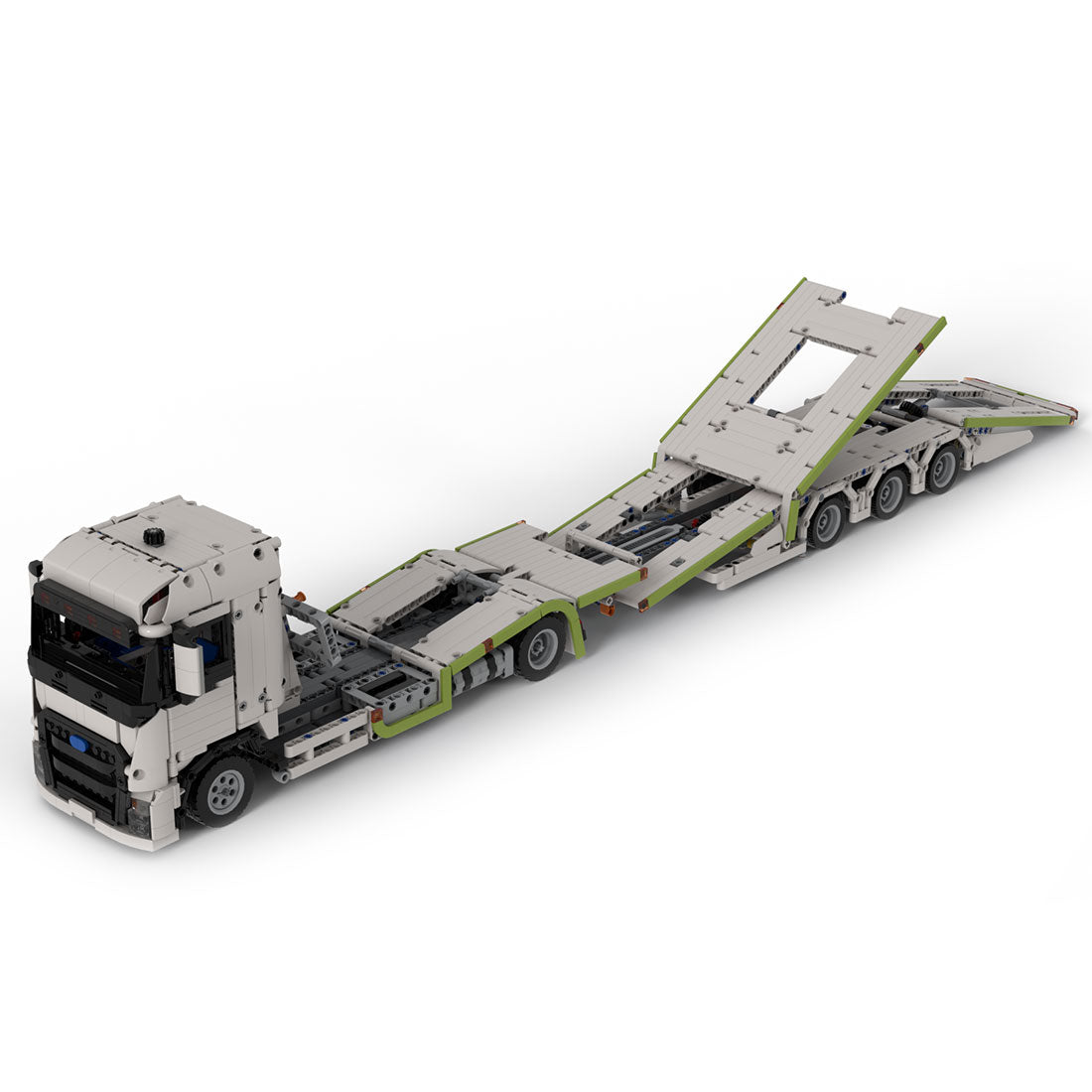 Image of F-Max Truck Transporter 2012Pcs - moc-71551-moc-71915-f-max-truck-transporter