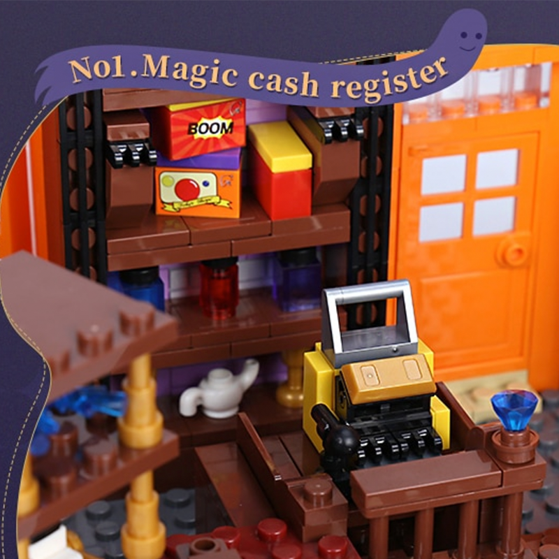 Magic Potion Store 3362pcs - Building Blocks set - Turbo Moc