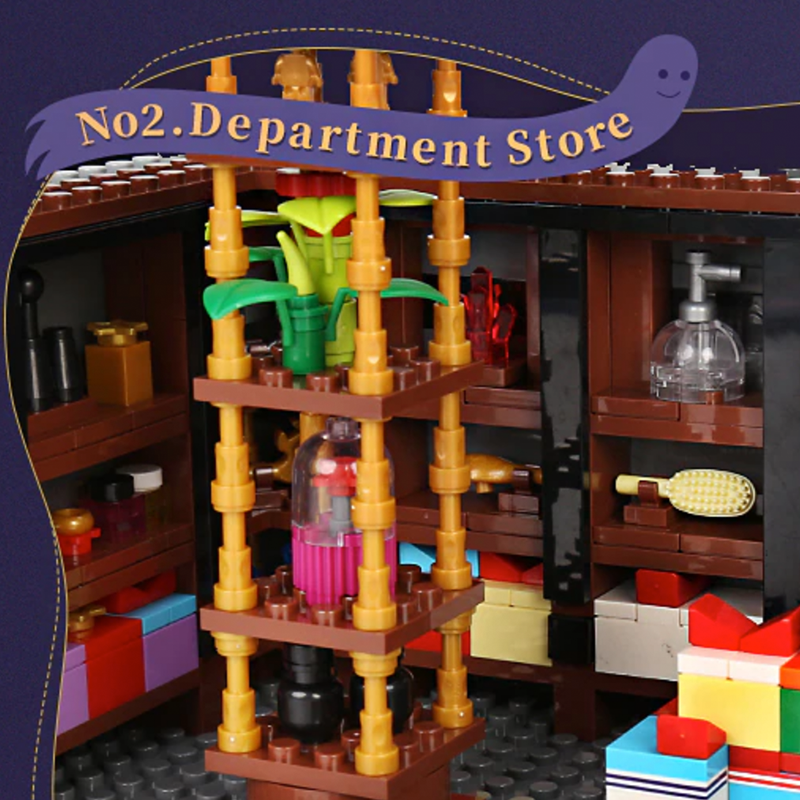 Magic Potion Store 3362pcs - Building Blocks set - Turbo Moc