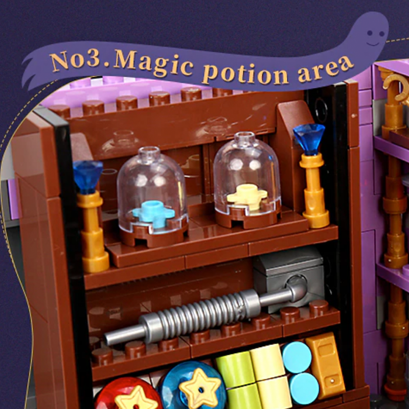 Magic Potion Store 3362pcs - Building Blocks set - Turbo Moc