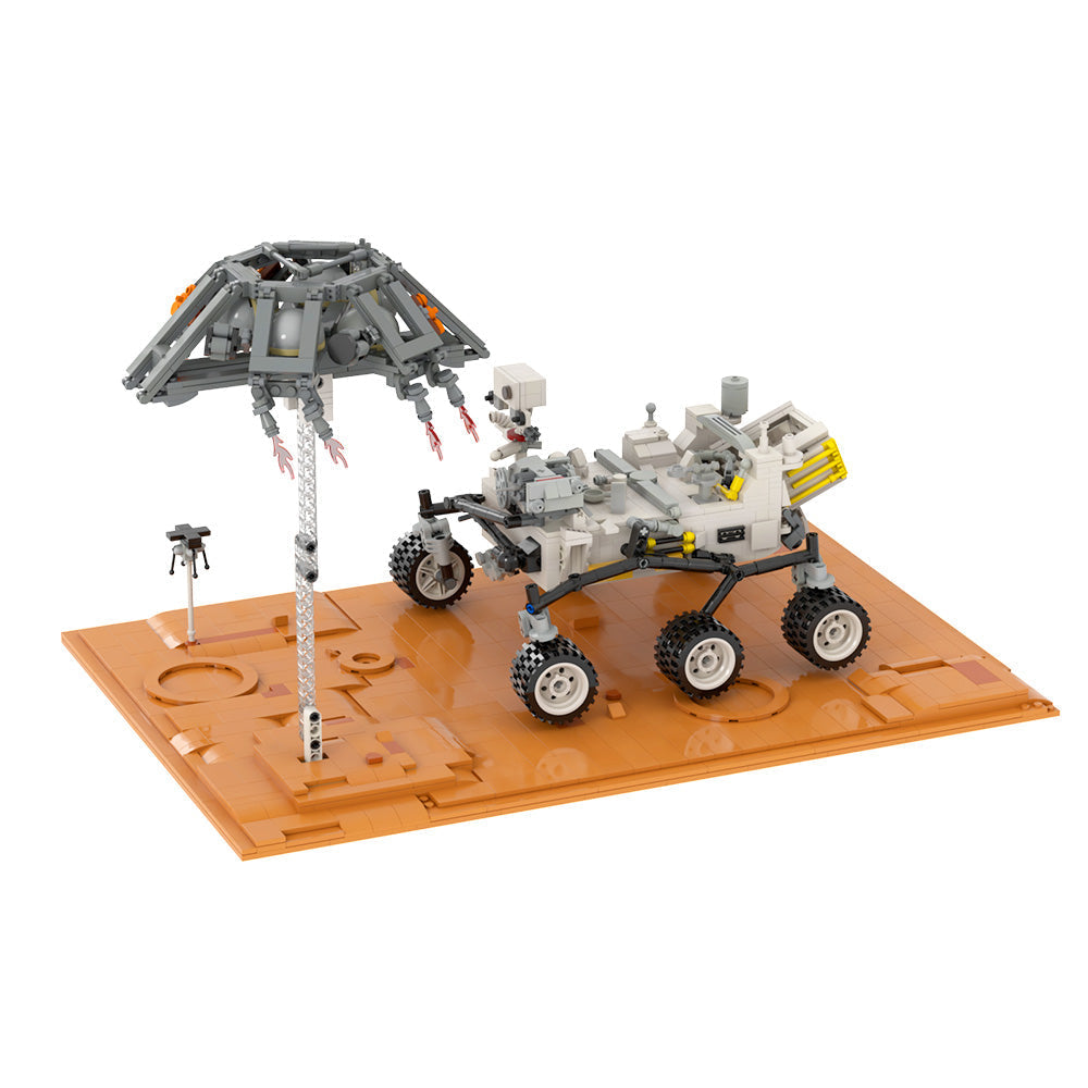 Mars Rover with Mars Base 1621pcs - Building Blocks set - Turbo Moc