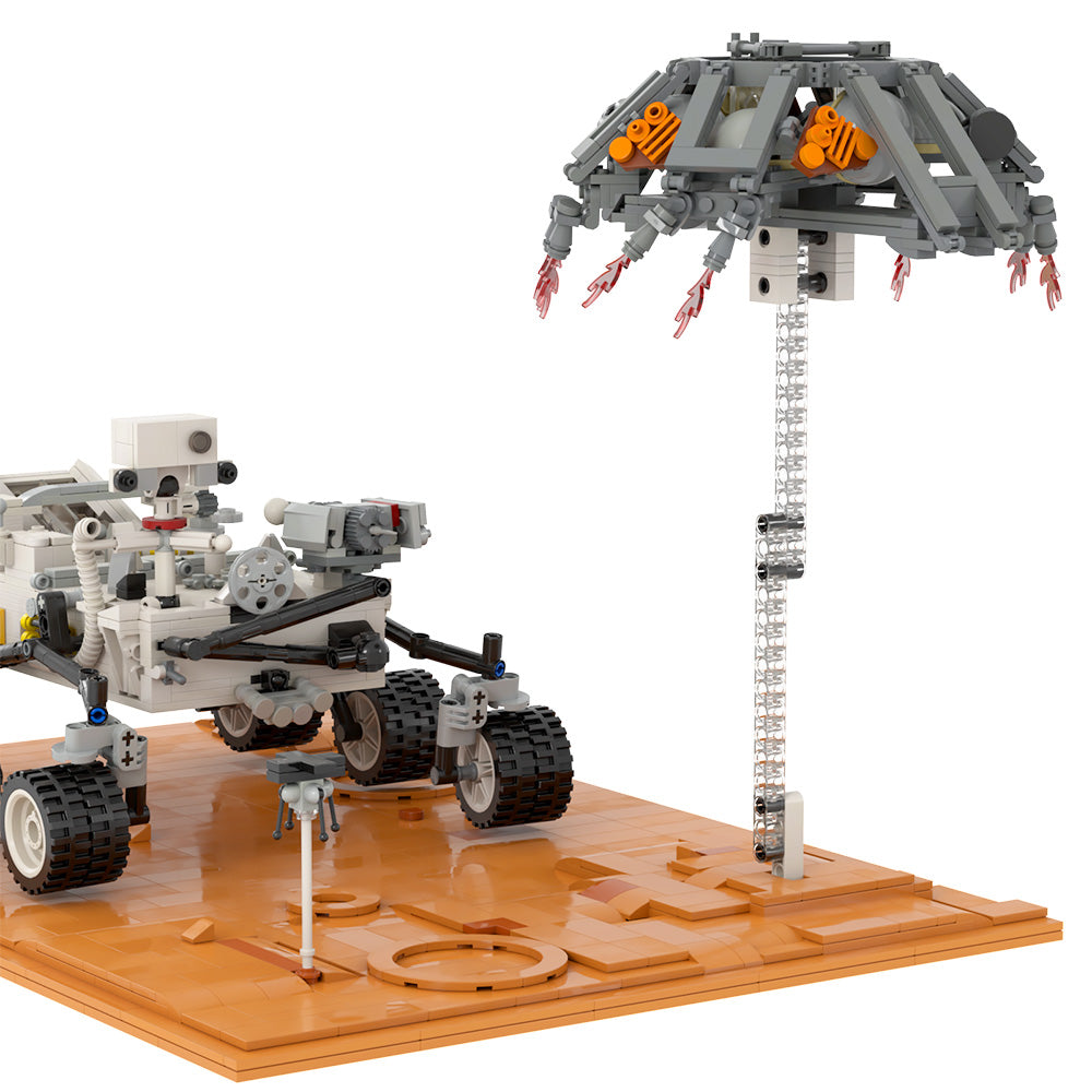 Mars Rover with Mars Base 1621pcs - Building Blocks set - Turbo Moc