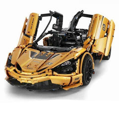 McLaren 720s Yellow s set, compatible with Lego