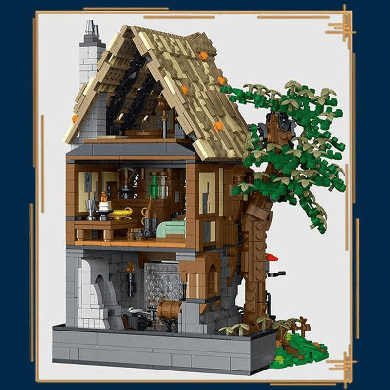 Medieval Blacksmith 1990pcs - Building Blocks set - Turbo Moc