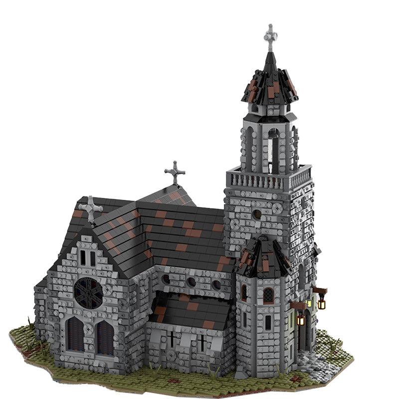 Medieval Cathedral 6675pcs - Building Blocks set - Turbo Moc