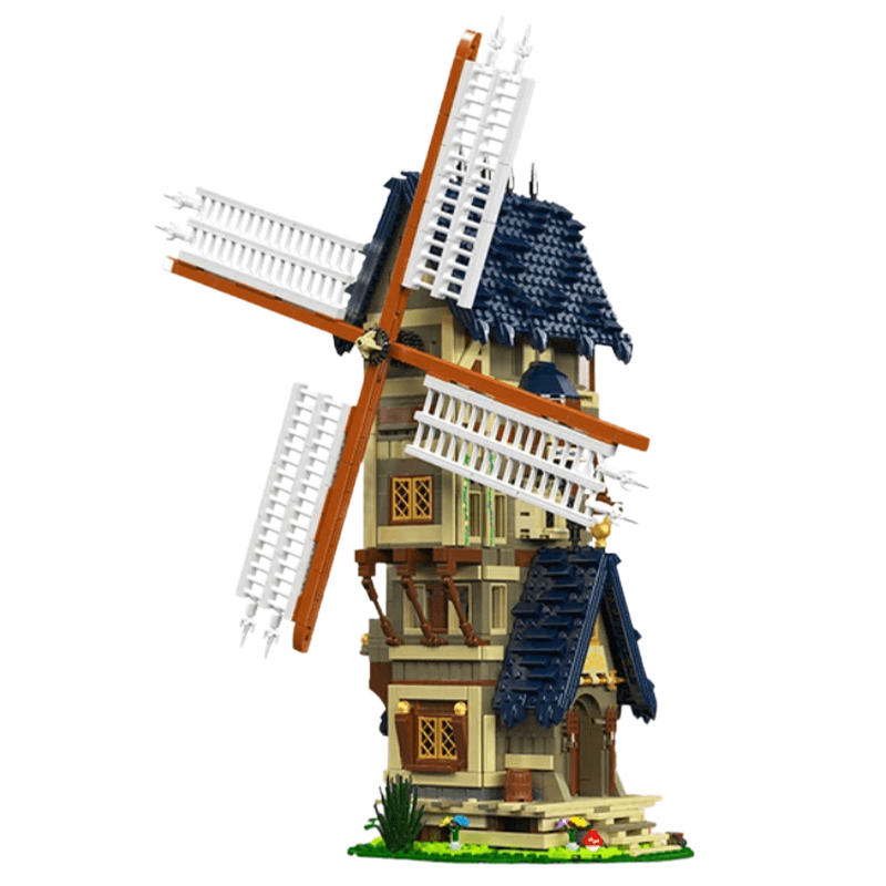 Middle Ages Windmill 1583pcs - Building Blocks set - Turbo Moc