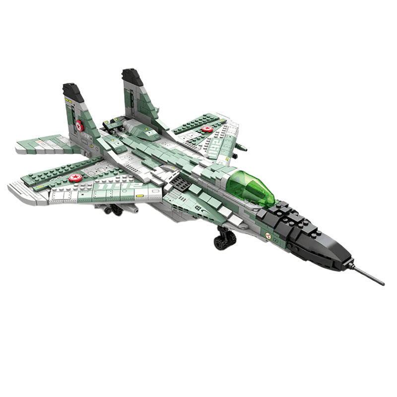 MiG Gurevich MIG-29 Fighter 1386pcs - Building Blocks set - Turbo Moc