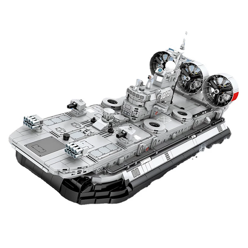 Military Hovercraft 1439pcs - Building Blocks set - Turbo Moc