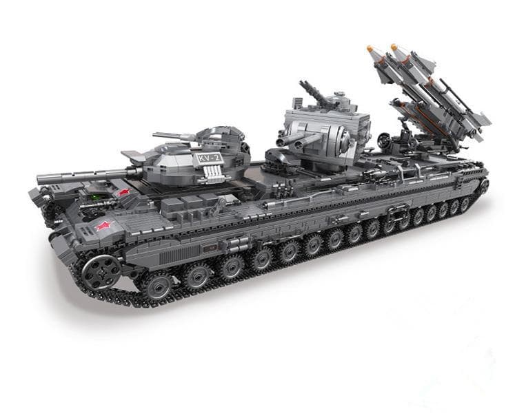 Missile Carrier Tank 3665pcs - Building Blocks set - Turbo Moc