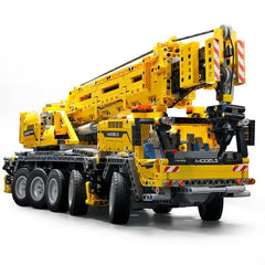 Mobile Lifting Crane with Remote Control s set, compatible with Lego