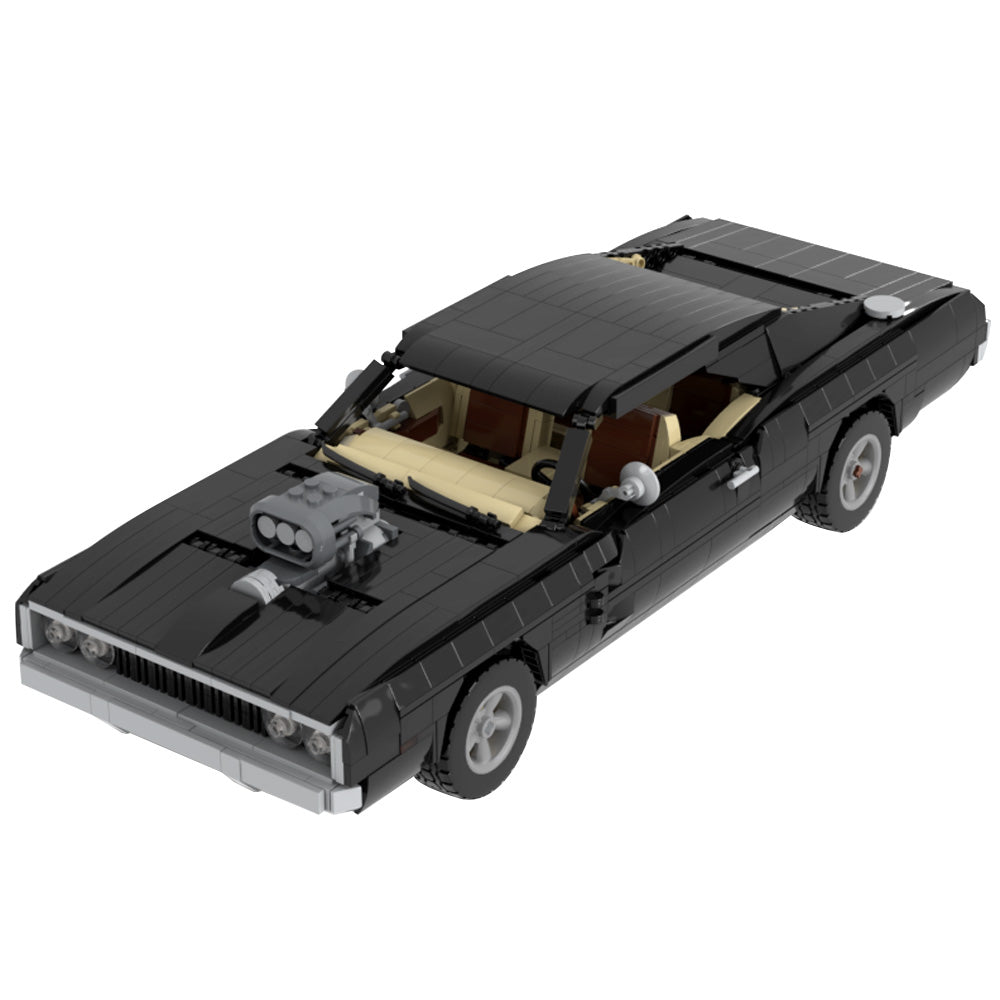 Dom's Dodge Charger | s set, compatible with Lego