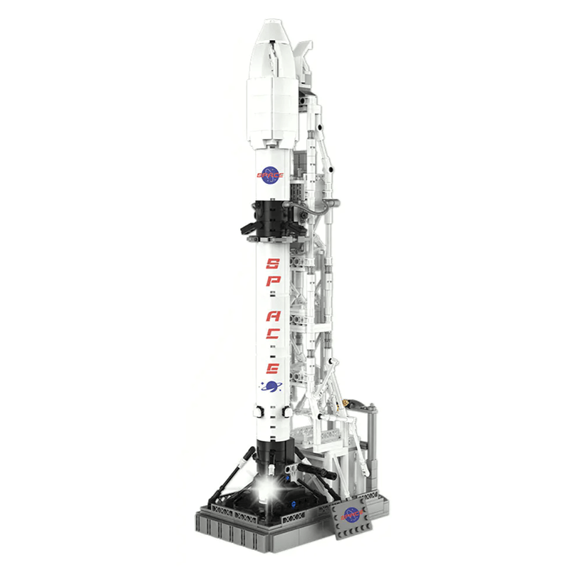 Moon Landing Program Rocket X 868pcs - Building Blocks set - Turbo Moc