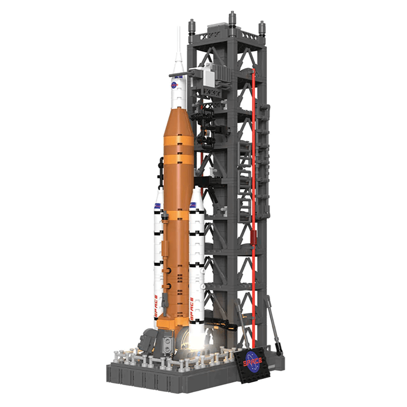 Moon landing: SLS Space Launch System 907pcs - Building Blocks set - Turbo Moc