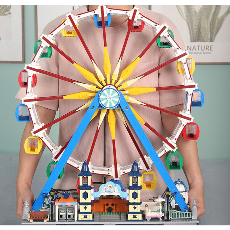 Motorised Ferris Wheel 3835pcs - Building Blocks set - Turbo Moc