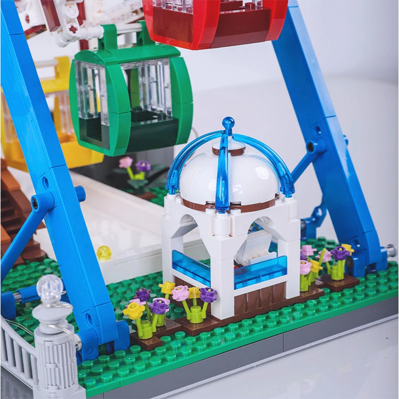 Motorised Ferris Wheel 3835pcs - Building Blocks set - Turbo Moc