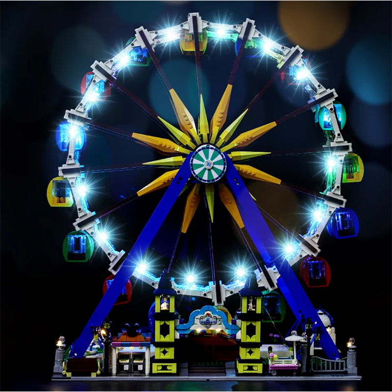 Motorised Ferris Wheel 3835pcs - Building Blocks set - Turbo Moc