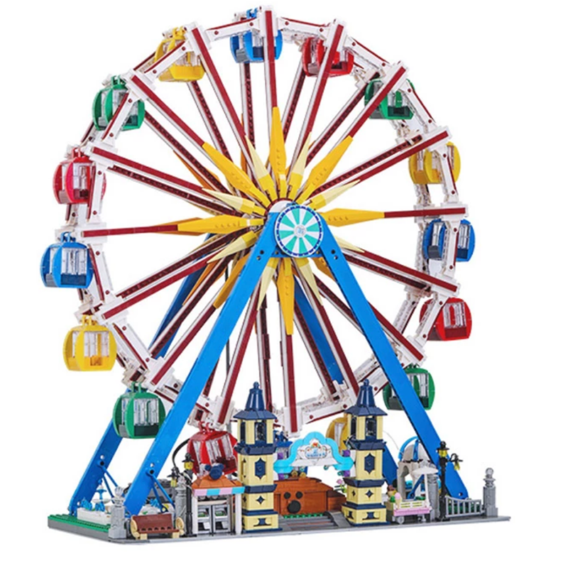 Motorised Ferris Wheel 3835pcs - Building Blocks set - Turbo Moc