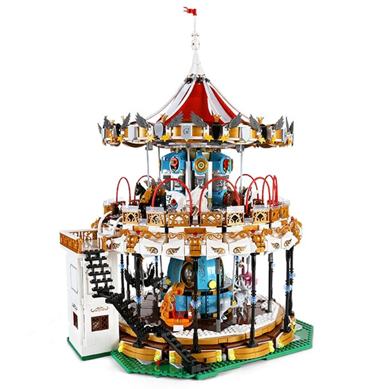 Motorised Merry Go Round 5085pcs - Building Blocks set - Turbo Moc