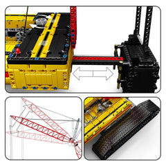 LR13000 Crawler Crane s set, compatible with Lego