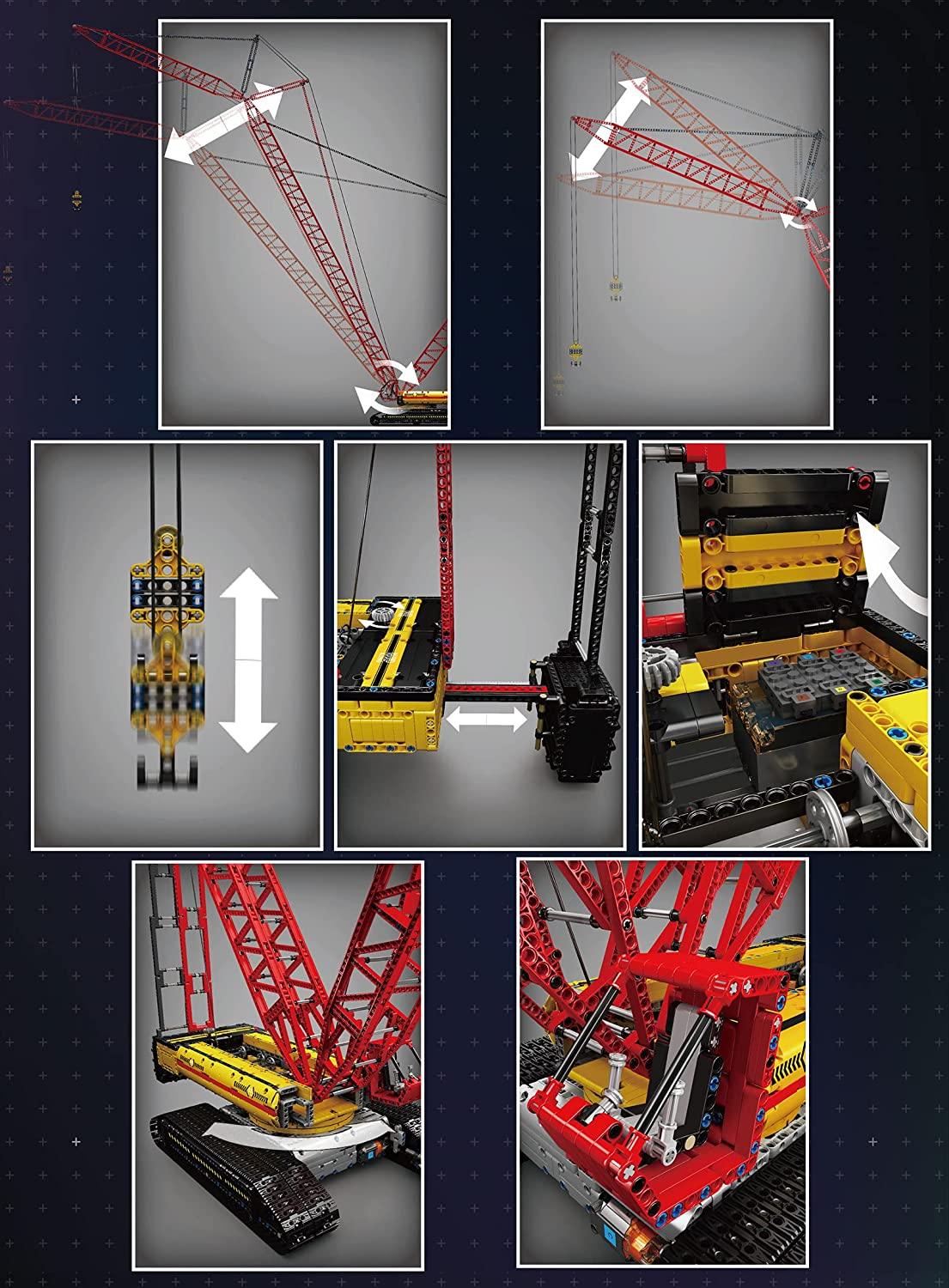 LR13000 Crawler Crane s set, compatible with Lego