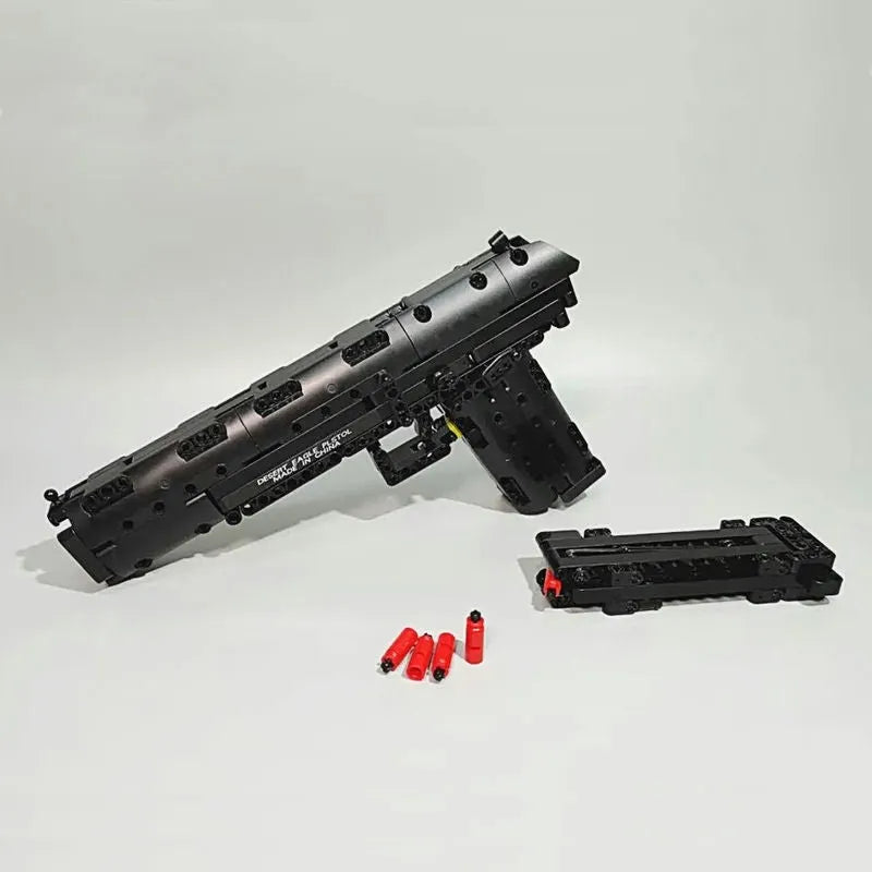 Military Desert Eagle Pistol - Building Blocks set compatible Lego - Turbo Moc