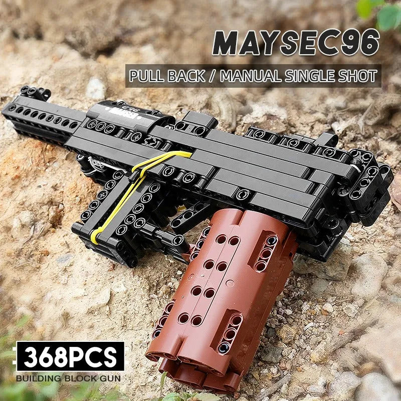 Mauser C96 Pistol - Building Blocks set compatible Lego - Turbo Moc