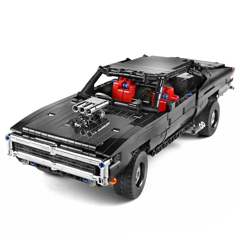 Dom Charger RT Muscle Car - Building Blocks set compatible Lego - Turbo Moc