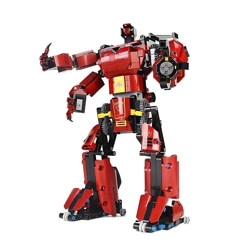 Tech RC Motorized Crimson Beast Robot Bricks Toy 15038 - Building Blocks set compatible Lego - Turbo Moc