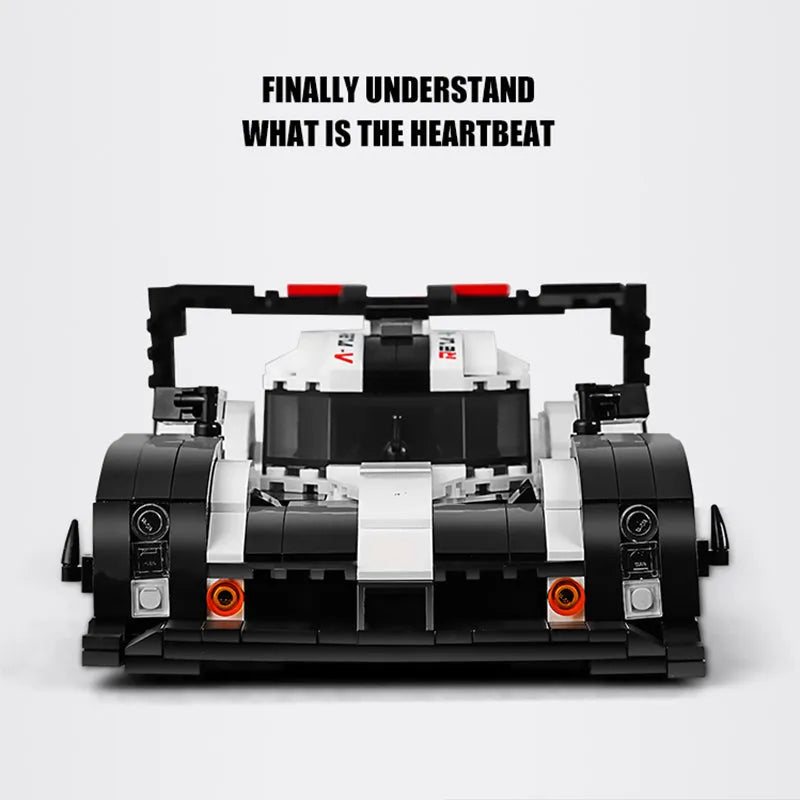 Porsche 919 Racing Sports Car - Building Blocks set compatible Lego - Turbo Moc