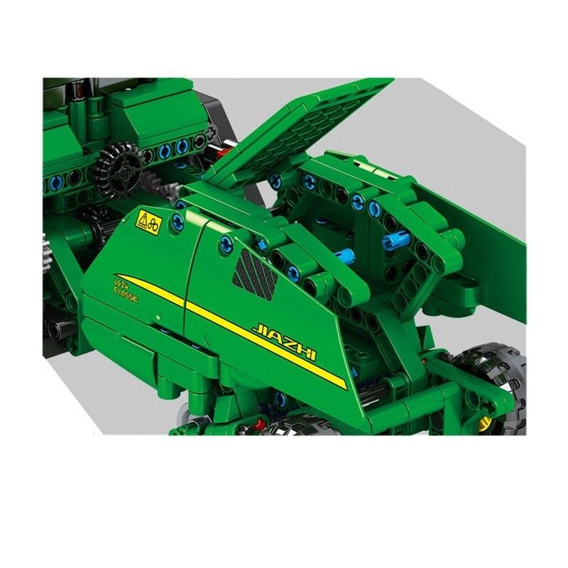 Multifunction farm truck with remote control s set, compatible with Lego
