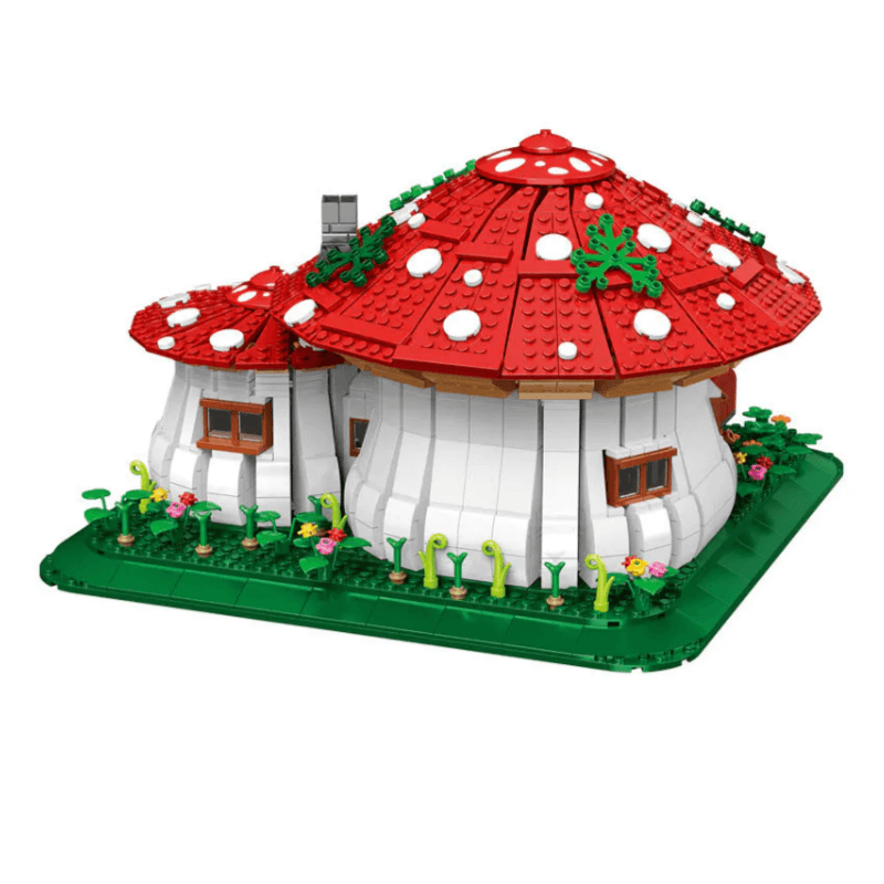 Mushroom House 2232pcs - Building Blocks set - Turbo Moc